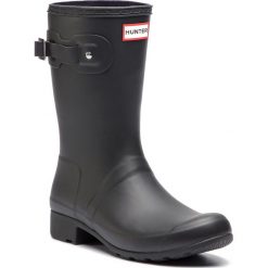 Kalosze HUNTER - Original Tour Short WFS1026RMA Black. Czarne kalosze damskie Hunter, bez wzorów, z tworzywa sztucznego. Za 459,00 zł.