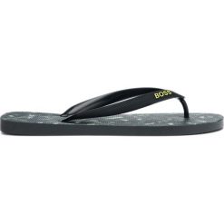 BOSS Pacific Japonki Czarny Niebieski. Niebieskie klapki męskie Boss, w paski, z materiału. Za 219,95 zł.