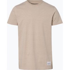 Review - T-shirt męski, żółty. Żółte t-shirty męskie Review, s, w paski, klasyczne, z klasycznym kołnierzykiem. Za 49,95 zł.