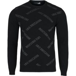 Sweter Love Moschino. Szare swetry męskie xxl. Za 349,00 zł.