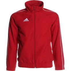 Adidas Performance CORE PRE Kurtka sportowa powred/white. Czerwone kurtki sportowe damskie adidas Performance, z poliesteru. Za 129,00 zł.