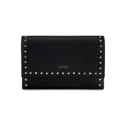 Liu Jo Cross body bag Czarny. Czarne torebki klasyczne damskie Liu Jo, w paski, z materiału, bez dodatków. Za 411,95 zł.