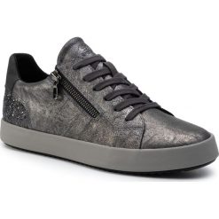 Sneakersy GEOX - D Blomiee A D946HA 0PVEW C9004 Anthracite. Szare sneakersy damskie Geox, ze skóry ekologicznej. W wyprzedaży za 209,00 zł.