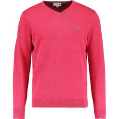 Swetry klasyczne męskie: Lacoste Sweter medium red