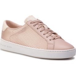 Sneakersy MICHAEL MICHAEL KORS - Irving Lace Up 43S9IRFS3D Sf Pk/Rs Gld. Różowe półbuty damskie marki MICHAEL Michael Kors, ze skóry ekologicznej. Za 629,00 zł.