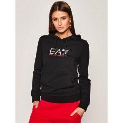 Bluza EA7 Emporio Armani 8NTM40 TJ31Z 0217. Czarne bluzy damskie EA7 Emporio Armani, l, bez wzorów, z elastanu, bez rękawów, bez kaptura. W wyprzedaży za 389,00 zł.