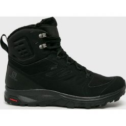Salomon - Buty Outblast TS CSWP. Czarne buty trekkingowe męskie Salomon, z gumy, na sznurówki, outdoorowe, thinsulate. W wyprzedaży za 479,90 zł.