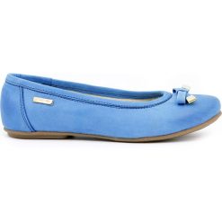Balerinki - skóra naturalna - model 012 - kolor szafirowy. Niebieskie baleriny damskie Zapato, bez wzorów, ze skóry, bez obcasa. W wyprzedaży za 173,40 zł.