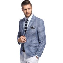 Marynarka LEONARDO MANS000229. Białe marynarki męskie Giacomo Conti, na lato, m, bez wzorów. Za 799,00 zł.