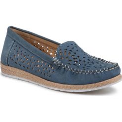 Mokasyny LASOCKI - ARC-2096-04 Blue. Niebieskie mokasyny damskie Lasocki, na co dzień, bez wzorów, ze skóry, bez obcasa, bez zapięcia. Za 159,99 zł.
