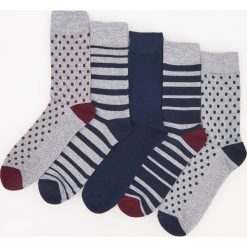 Skarpety 5 pack - Granatowy. Szare skarpetki męskie marki Reserved. Za 39,99 zł.