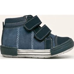 Kornecki - Buty dziecięce. Niebieskie trampki chłopięce Kornecki, bez wzorów, z gumy, sportowe, bez zapięcia. Za 149,90 zł.