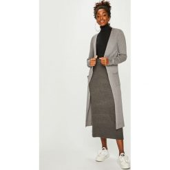 Answear - Kardigan. Szare kardigany damskie ANSWEAR, s, z elastanu. W wyprzedaży za 59,90 zł.
