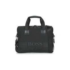Aktówki / Teczki BOSS PIXEL SINGLE DOC CASE. Czarne aktówki męskie Boss, bez wzorów. Za 739,00 zł.