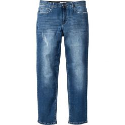 Top Premium ze sztrasami bonprix biały. Białe bluzki damskie bonprix, bez wzorów, bez kołnierzyka. Za 89,99 zł.