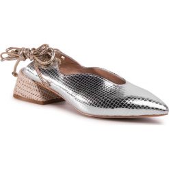 Espadryle QUAZI - QZ-58-04-000542 710. Szare espadryle damskie QUAZI, bez wzorów, ze skóry, bez obcasa, na obcasie. W wyprzedaży za 179,00 zł.