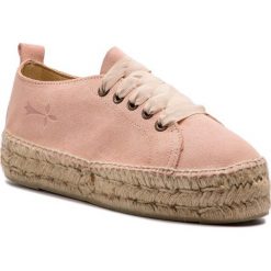 Espadryle Manebi Sneakers D W 1.4 E0. Różowe espadryle damskie Manebi, bez wzorów, bez obcasa. W wyprzedaży za 359,00 zł.