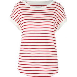 S.Oliver T-shirt damski 04.899.32.5314 .31H2 Red Chilli (rozmiar 40). Czerwone koszulki damskie S.Oliver, na co dzień, s, bez wzorów, bez kołnierzyka, bez rękawów. W wyprzedaży za 65,00 zł.