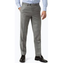 Andrew James New York - Męskie spodnie od garnituru modułowego – Brad-Carter, szary. Szare spodnie męskie Andrew James New York, s, z aplikacjami, z wełny, eleganckie. Za 279,95 zł.