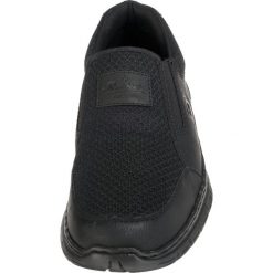 RIEKER Trampki slip on czarny. Czarne sneakersy męskie Rieker. Za 299,00 zł.