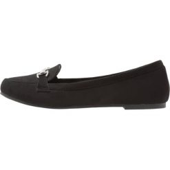 Creepersy damskie: New Look Wide Fit WIDE FIT LINGO Półbuty wsuwane black