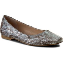 Baleriny SOLO FEMME - 18506-01-G45/000-04-0 Wąż Sr. Szare baleriny damskie marki Solo Femme, z materiału, na szpilce. W wyprzedaży za 189,00 zł.