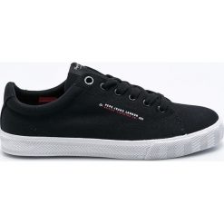 Pepe Jeans - Tenisówki New North Basic. Szare tenisówki męskie Pepe Jeans, z gumy, na sznurówki. W wyprzedaży za 179,90 zł.