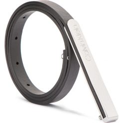 Paski damskie: Pasek Damski CALVIN KLEIN - Plaque Belt 1Cm K60K604327 75 001