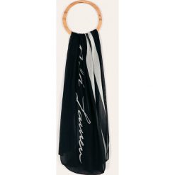 Lauren Ralph Lauren - Szal. Niebieskie szaliki damskie Lauren Ralph Lauren, bez wzorów, z tkaniny. Za 299,90 zł.