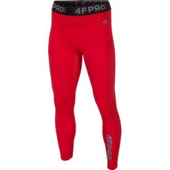 Bielizna baselayer 4FPro SPMF403 - czerwony allover. Czerwona spodnie męskie 4f, m, bez wzorów, z satyny. W wyprzedaży za 69,99 zł.