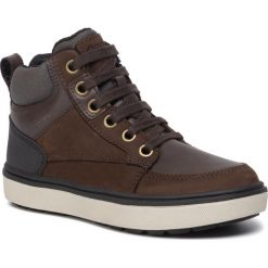 Sneakersy GEOX - J Mattias B Abx A J940DA 032PG C0196 S Coffiee/Black. Pomarańczowe trampki chłopięce Geox, bez wzorów, ze skóry ekologicznej, bez zapięcia. W wyprzedaży za 229,00 zł.
