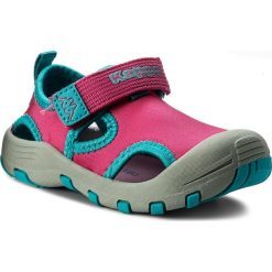 Sandały KAPPA - Joy K 260586K Pink/Turkis 2266. Różowe sandały dziewczęce Kappa, z tworzywa sztucznego, bez zapięcia. W wyprzedaży za 89,00 zł.