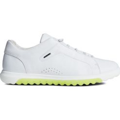 Geox Nexside Tenisówki Biały. Białe trampki męskie Geox, bez wzorów, ze skóry, bez zapięcia. Za 636,95 zł.