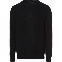 Review - Sweter męski, czarny. Czarne swetry męskie Review, s, bez wzorów, z dzianiny, bez kołnierzyka, bez kaptura. Za 179,95 zł.