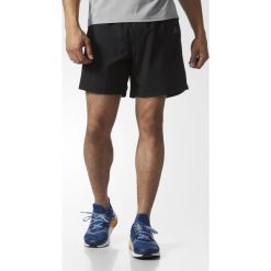 Spodenki adidas Response Short M Czarne. Czarne spodenki sportowe męskie marki Adidas, m, bez wzorów, do biegania. Za 59,99 zł.