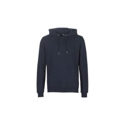 Bluzy Urban Classics BASIC SWEAT HOODY. Niebieskie bluzy męskie Urban Classics, s, bez wzorów, bez kołnierzyka, bez rękawów, bez kaptura. Za 169,00 zł.