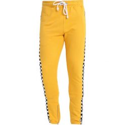 Spodnie dresowe męskie: Criminal Damage CHEQUER JOGGER Spodnie treningowe yellow/white
