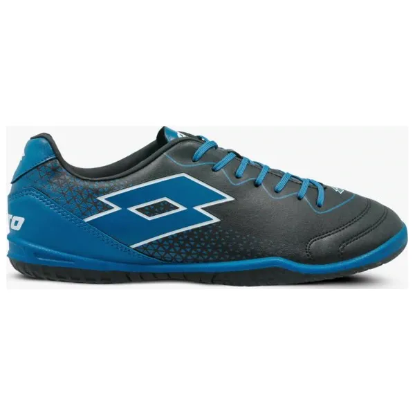 Lotto Spider 700 Xv Id buty męskie, czarny, rozmiar 42,5. Czarne buty sportowe męskie Lotto, ze skóry, bez zapięcia, do piłki nożnej. W wyprzedaży za 50,99 zł.