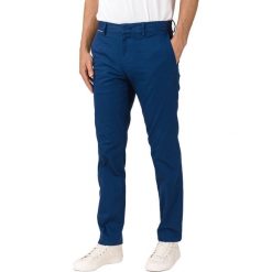 Tommy Hilfiger Denton Spodnie Niebieski. Niebieskie spodnie męskie TOMMY HILFIGER, bez wzorów, z elastanu. Za 514,95 zł.