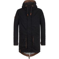 Naketano Parka black. Czarne płaszcze męskie marki Naketano, xl, bez wzorów, z bawełny, bez kaptura. Za 629,00 zł.