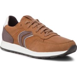 Sneakersy GEOX - U Vincit C U845VC 00043 C6251 Cognac/Coffee. Pomarańczowe sneakersy męskie Geox, na co dzień, bez wzorów, ze skóry ekologicznej, bez zapięcia. W wyprzedaży za 359,00 zł.