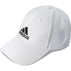 Czapka z daszkiem adidas - 6PCap Ltwgt Emb BK0794 White/White/Black. Czarne czapki z daszkiem damskie marki Adidas, z materiału. Za 59,95 zł.