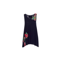 Tuniki Desigual ODALADO. Czarne tuniki damskie marki Desigual, xs. Za 175,20 zł.