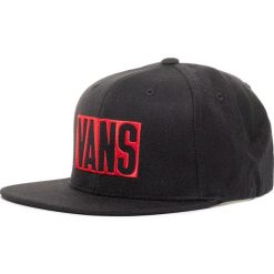 Czapka z daszkiem VANS - New Stax Snapba VN0A45FKBLK1 Black. Czarne czapki damskie Vans, bez wzorów, z bawełny. Za 129,00 zł.