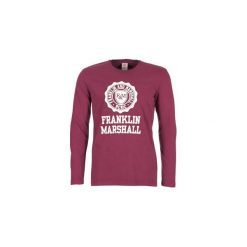 T-shirty z długim rękawem Franklin Marshall DESTU. Czerwone t-shirty męskie marki Franklin Marshall, s, bez wzorów, bez kołnierzyka, długie. Za 175,20 zł.
