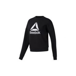 Bluzy Reebok Sport Bluza Workout Ready Big Logo. Czarne bluzy sportowe damskie Reebok Sport, s, bez wzorów, bez rękawów, bez kaptura. Za 169,00 zł.