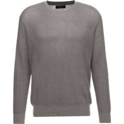 AllSaints AVE CREW Sweter slate grey. Szare swetry klasyczne męskie AllSaints, m, z bawełny. Za 409,00 zł.