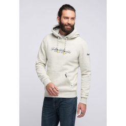 Bluza w kolorze białym. Białe bluzy męskie Schmuddelwedda Men, s, bez wzorów, z kapturem, bez rękawów, bez kaptura. W wyprzedaży za 171,95 zł.