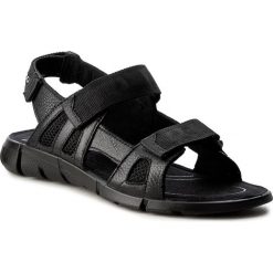 Sandały ECCO - Intrinsic Sandal 70555351052 Black/Black. Czarne sandały chłopięce ecco, ze skóry. W wyprzedaży za 259,00 zł.