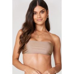 Stroje dwuczęściowe damskie: FAYT Góra od bikini Brooks – Brown